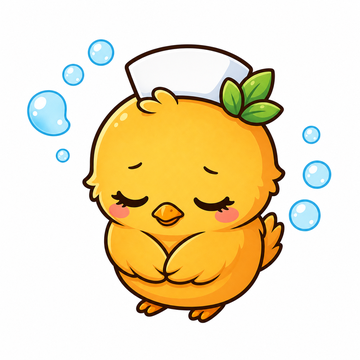 おじぎをするつっぴー